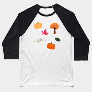 Fall Sticker Pack Baseball T-Shirt